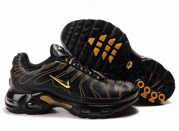New Men'S Nike Air Max Tn Black/Gold